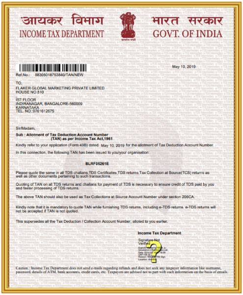 certificates
